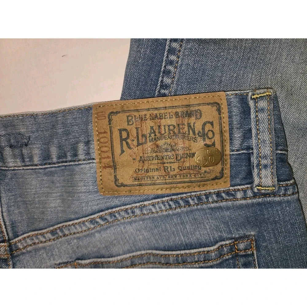 Ralph Lauren sport Women Capri Jeans, Thompson, Size 27, Light Blue Relax Fit